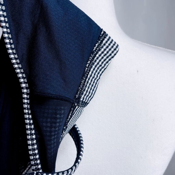 LULULEMON Practice Freely Inkwell Navy Blue Workout Tank Built in Bra 4 - Picture 15 of 15